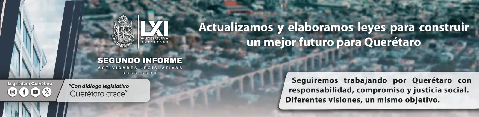 Banner legislatura lunes 31