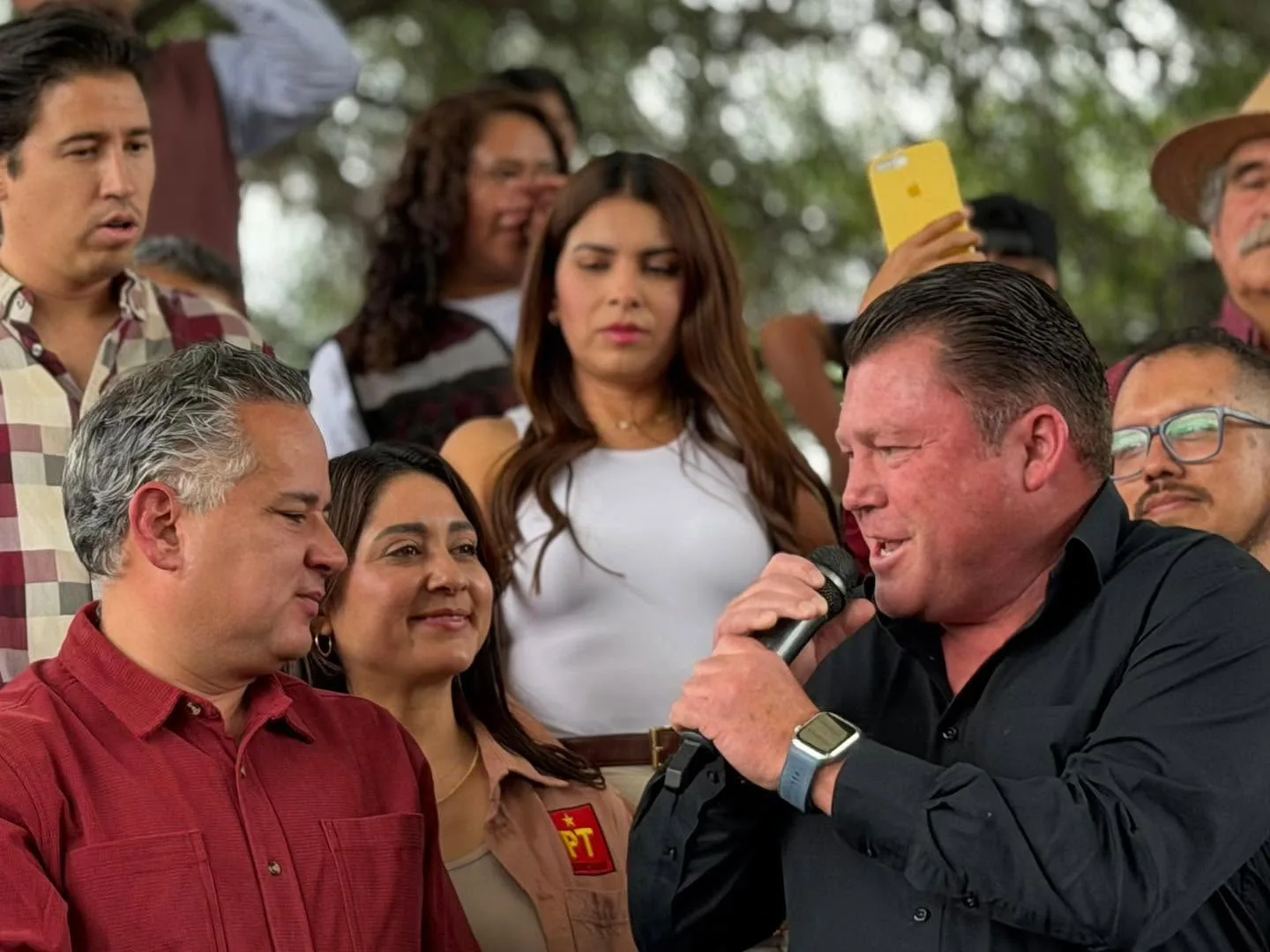 Intentaron estropear visita de Santiago  Nieto a SJR; pero les salió "el tiro por la culata".