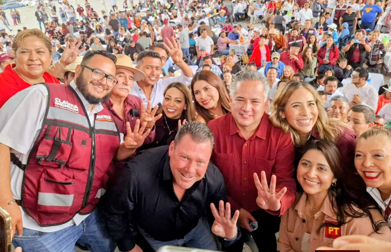 Intentaron estropear visita de Santiago  Nieto a SJR; pero les salió "el tiro por la culata".