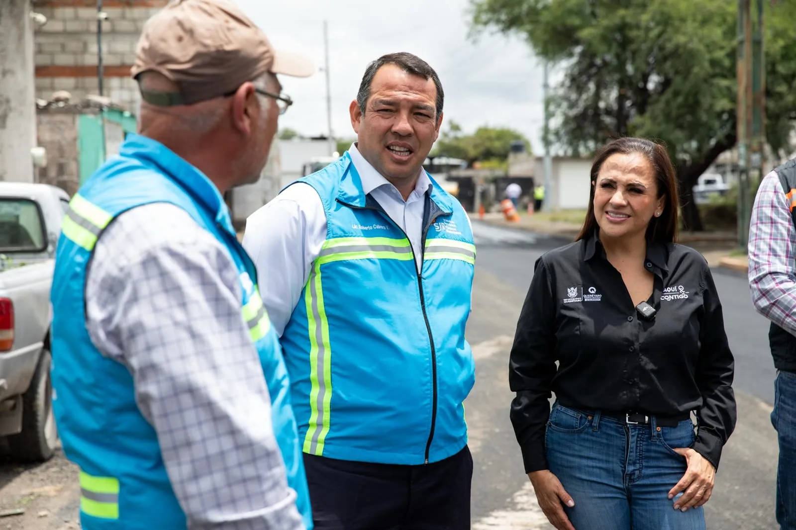 Gobierno Municipal y la Comisión Estatal de Infraestructura; rehabilitan calles en la zona Oriente de SJR