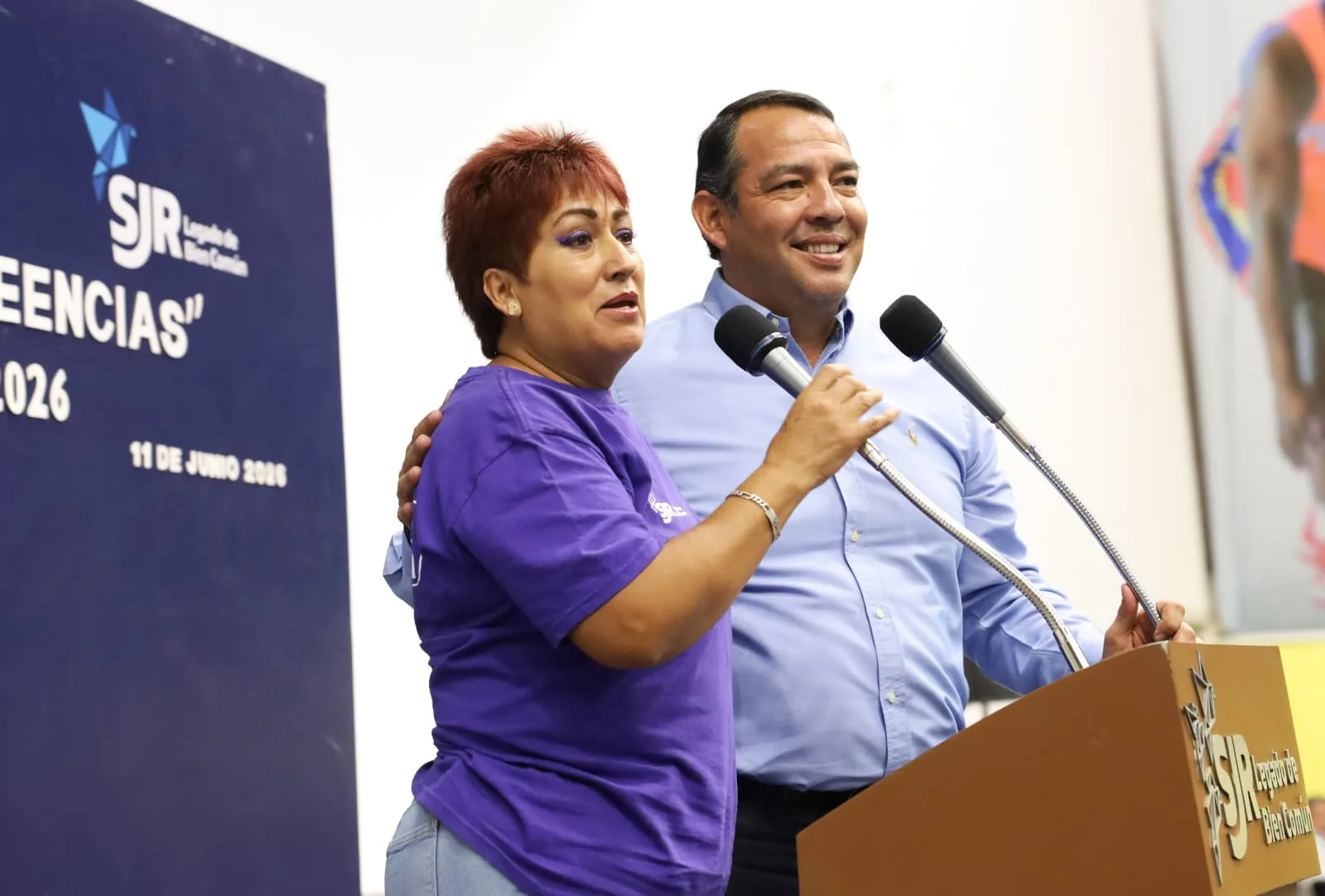 Roberto Cabrera encabeza el primer aniversario de Enlaces Púrpura que ha brindado más de 14 mil atenciones a mujeres.