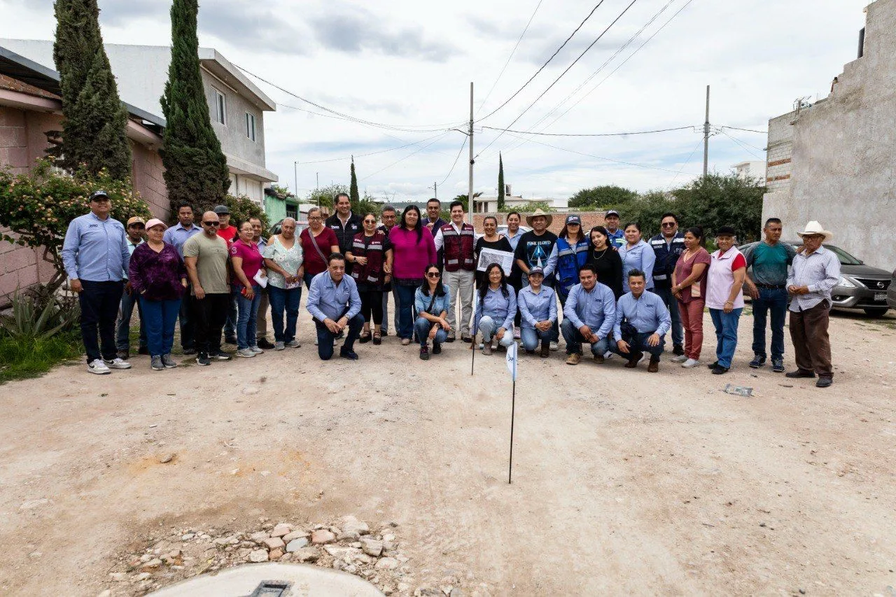 Loma Bonita y Las Margaritas estrenan drenaje sanitario; las obras -con inversión 2.7 mdp-