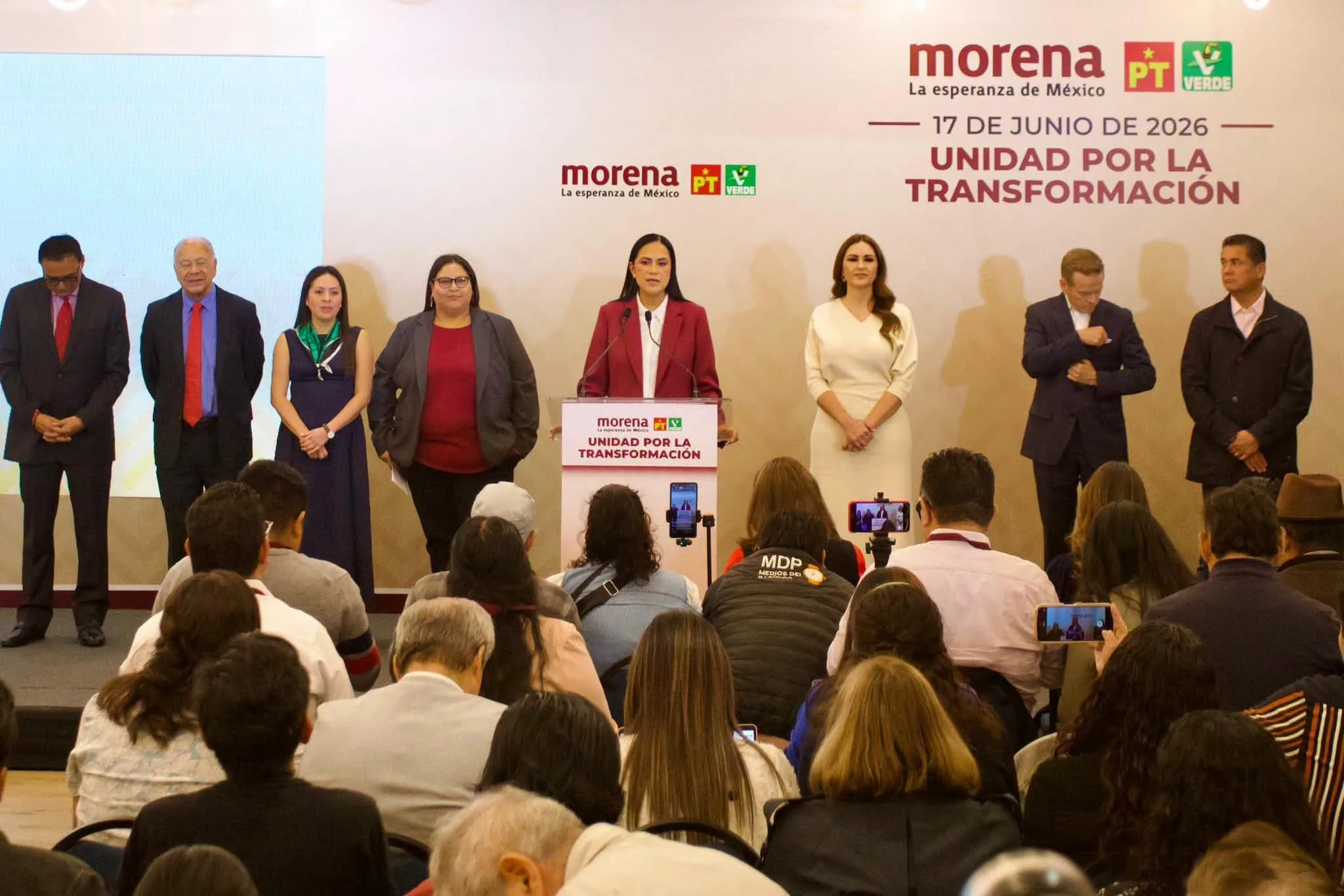 Viernes 26 de Junio; registro de aspirantes Morenistas a la candidatura a Gobernador(a) de Querétaro.