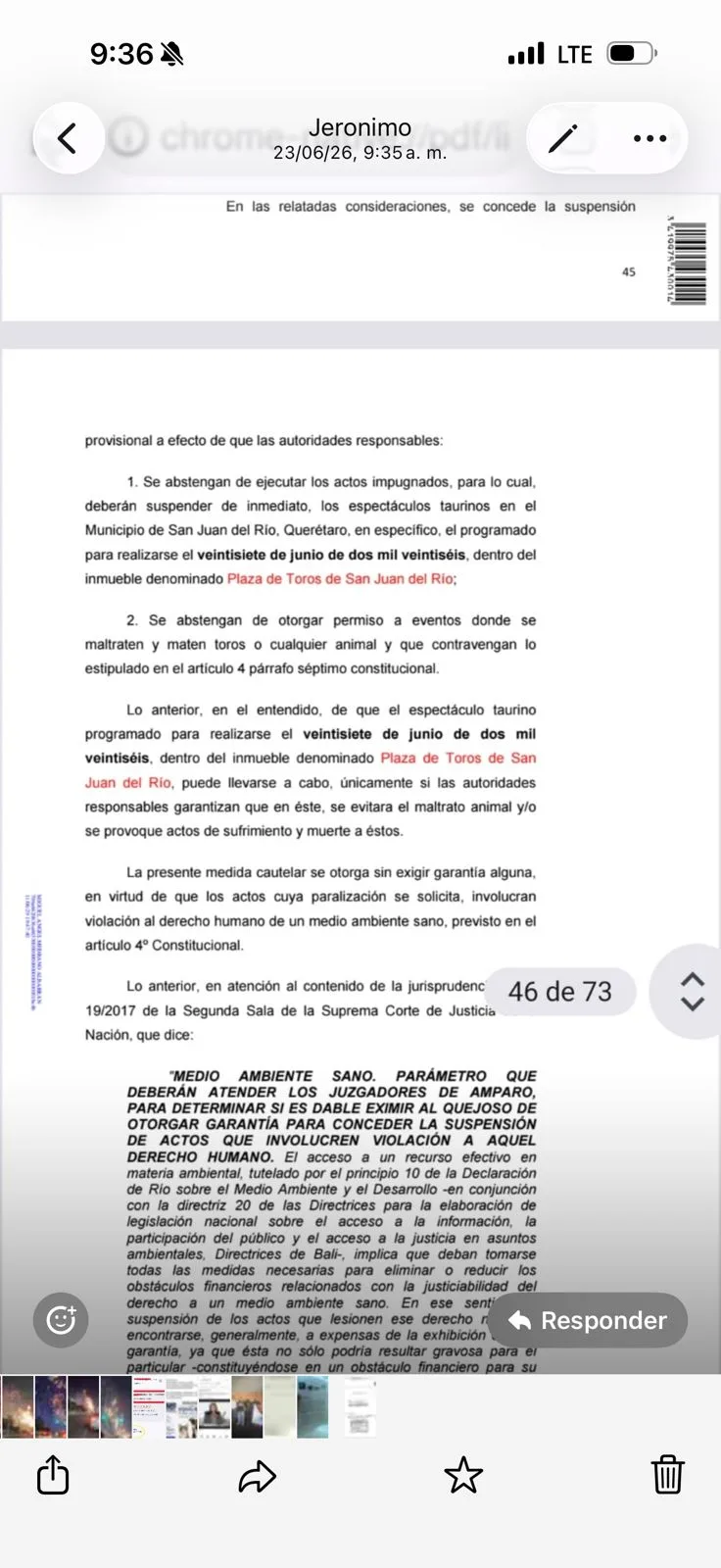 Colectivos Anti-Taurinos insisten en "tumbar" Corrida de Toros en SJR