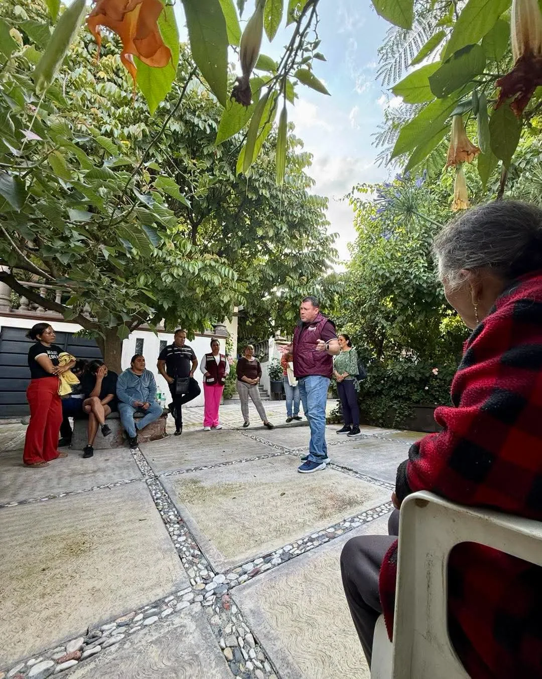 Nada sustituye el escuchar a la gente; Güero Inzunza continúa con dinámica labor territorial, en SJR.