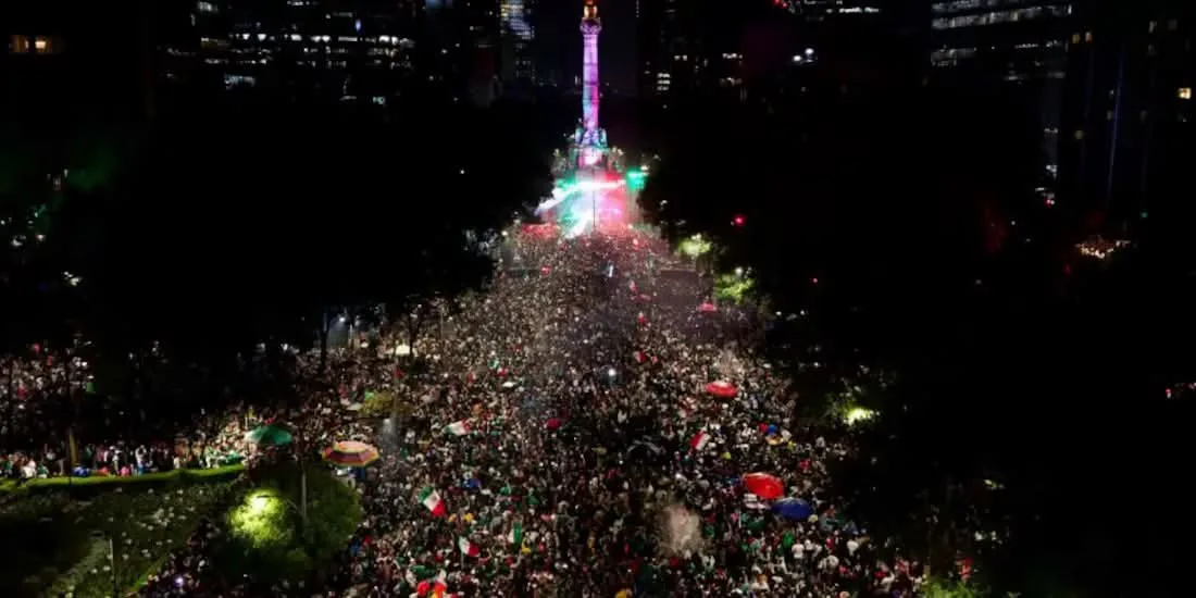 Se manchan festejos mundialistas; confirman fallecimiento de 4 personas, en la CDMX