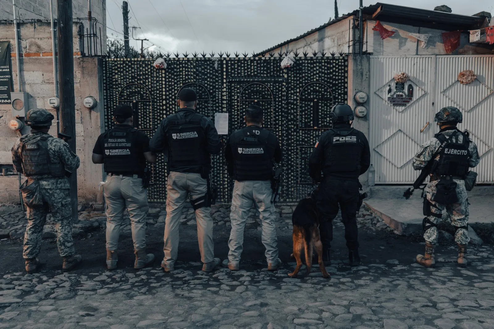 Mega redada en SJR,  autoridades realizan 10 cateos simultáneos;  hay 7 individuos detenidos.