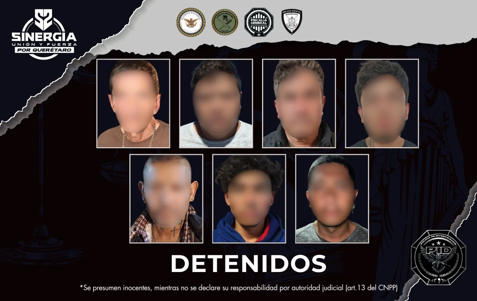 Mega redada en SJR,  autoridades realizan 10 cateos simultáneos;  hay 7 individuos detenidos.