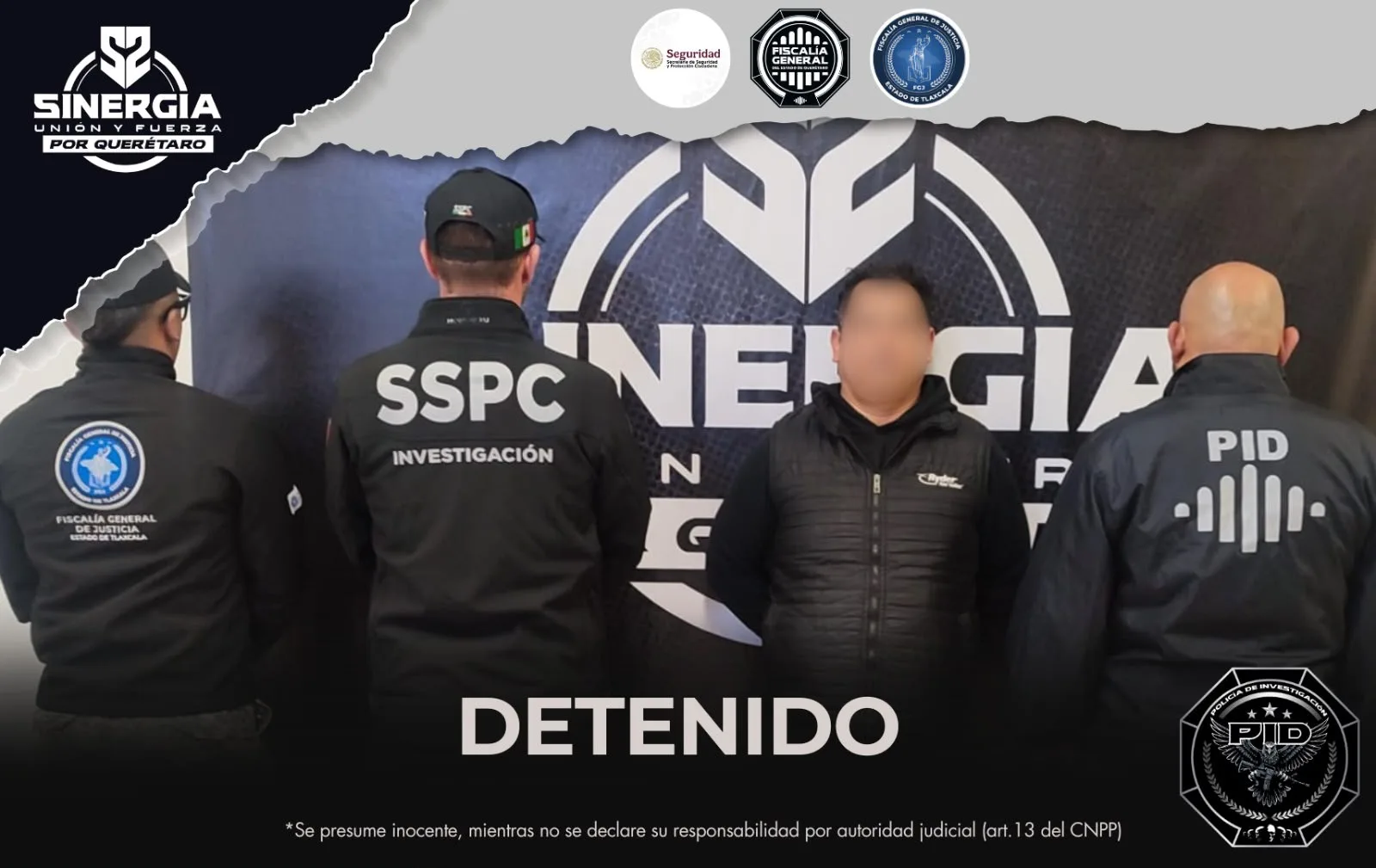 Feminicida se escondía en Querétaro; era buscado en Tlaxcala, desde el 2016