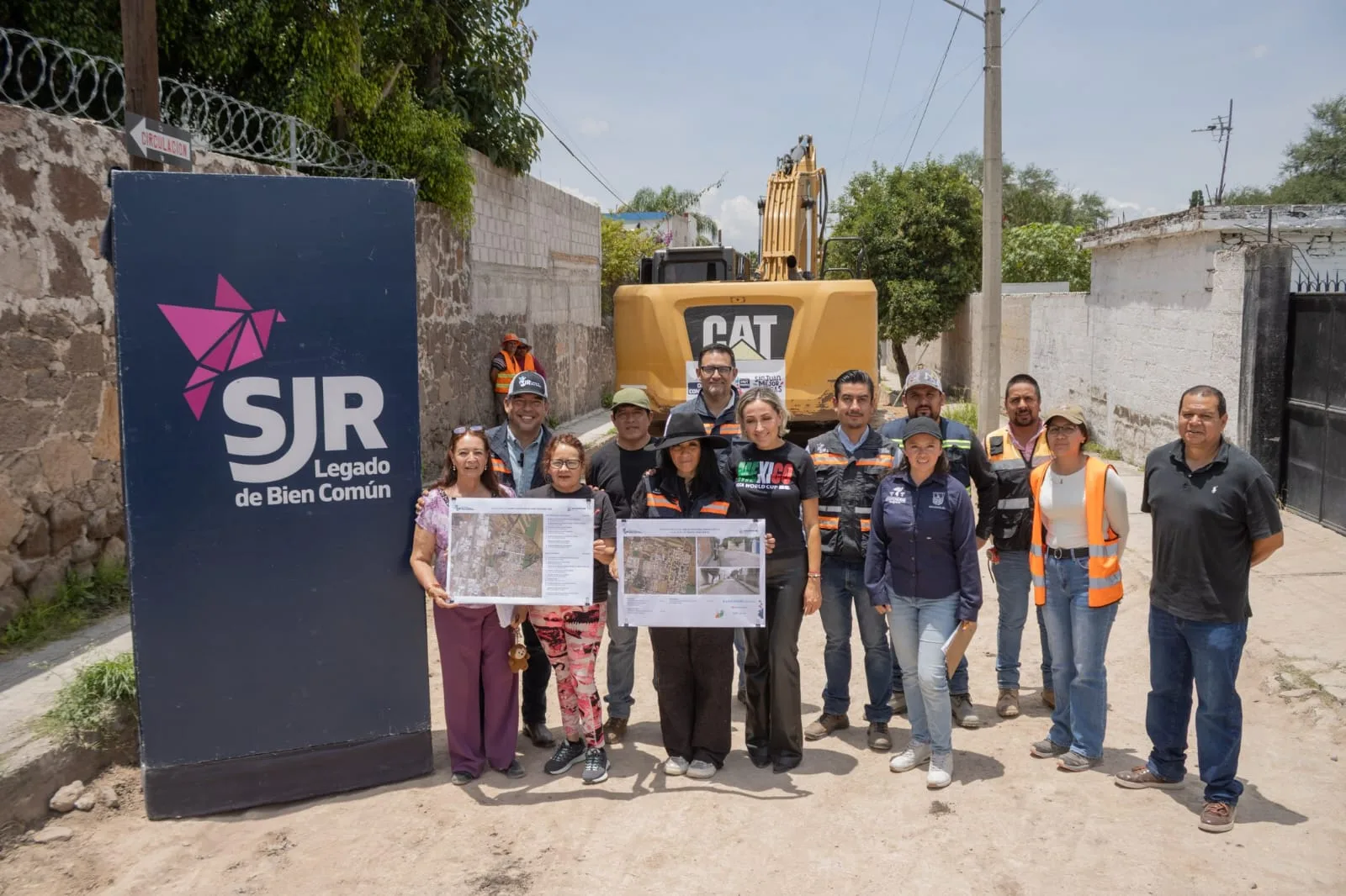 Gobierno Municipal de San Juan del Río rehabilita calle en Santa Cruz Nieto con cerca de 4.4 mdp de inversión.