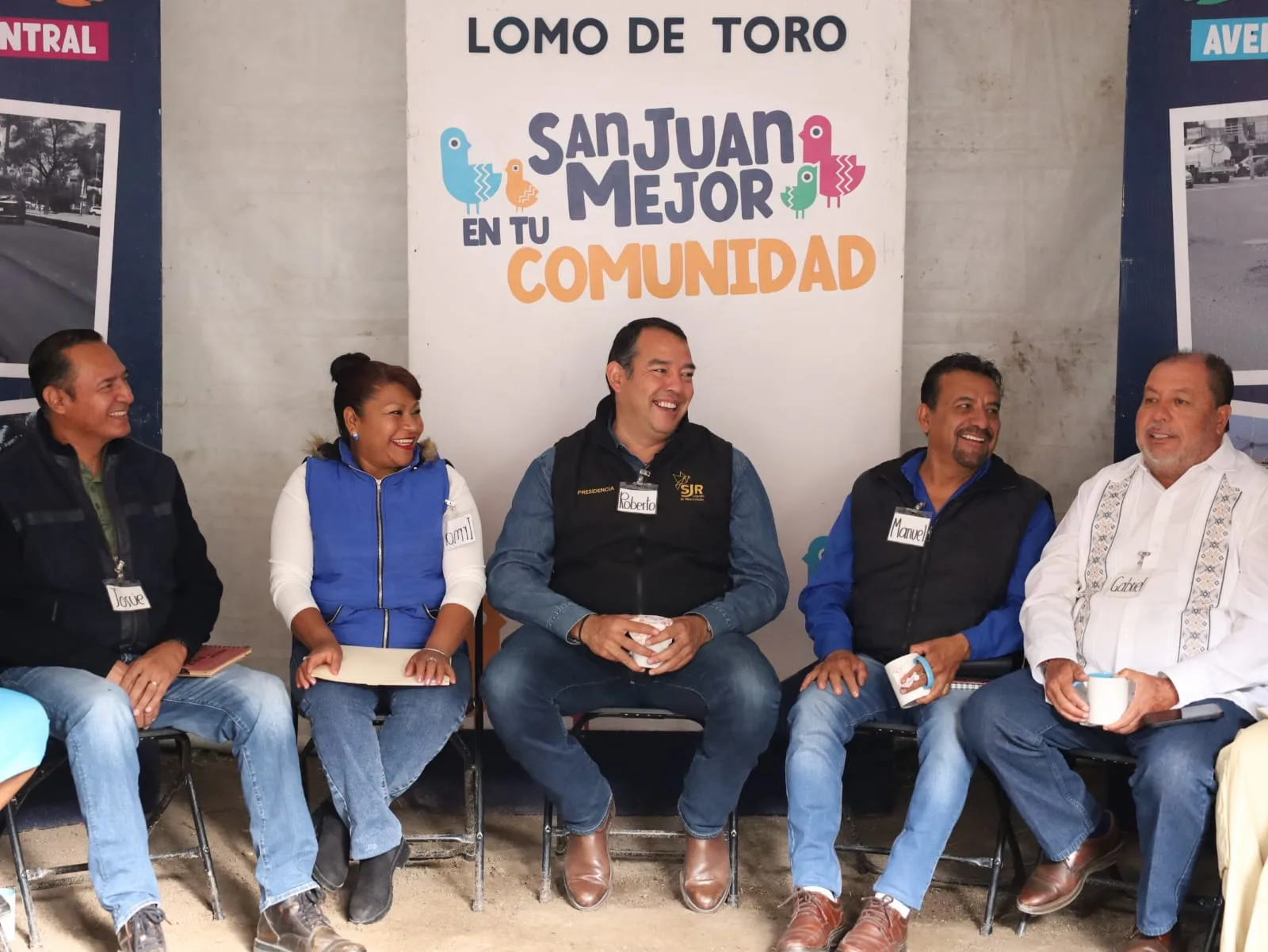 Gobierno Municipal de SJR lleva jornada de trabajo y atención ciudadana a Lomo de Toro.