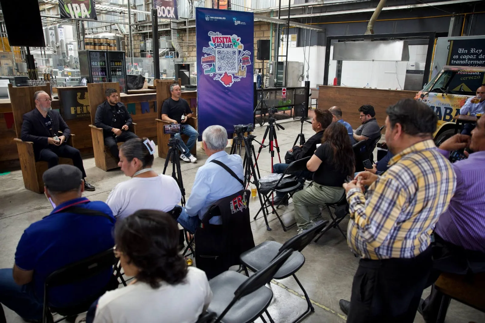 Presentan cerveza artesanal Tempus 495 rumbo a los 500 años de la Fundación de SJR