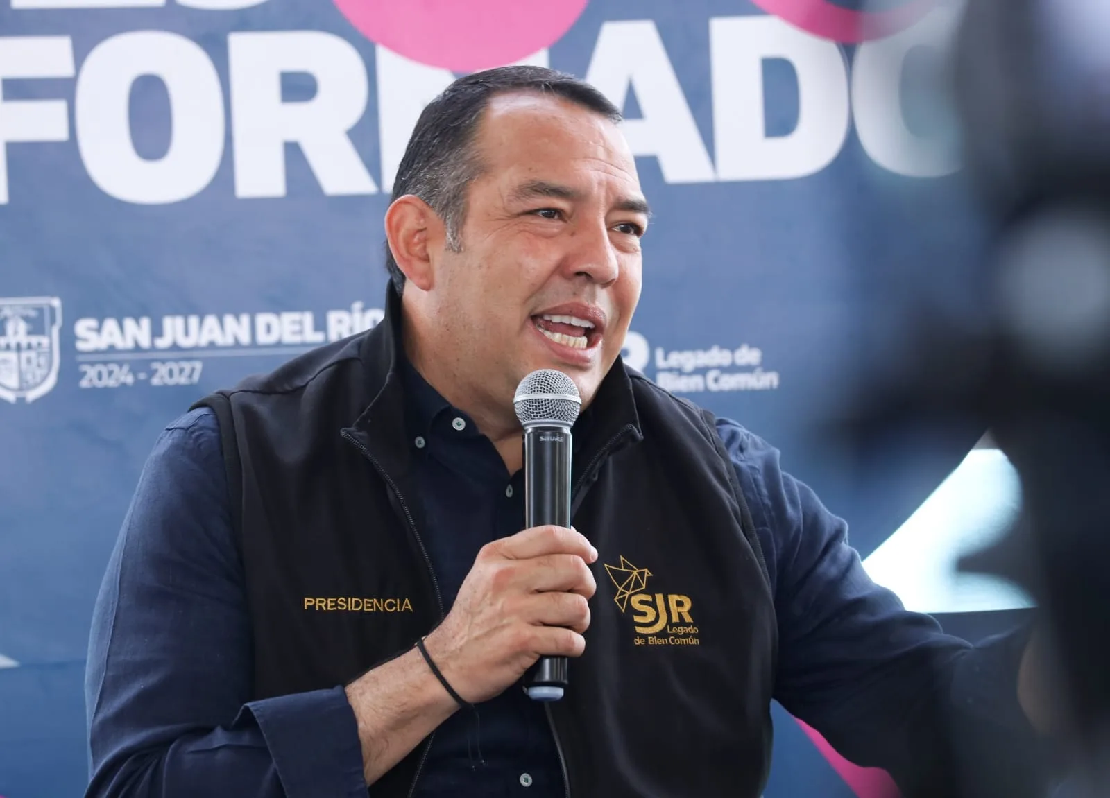 En SJR tenemos claro hacia dónde llevar el desarrollo social de nuestras familias: Roberto Cabrera.