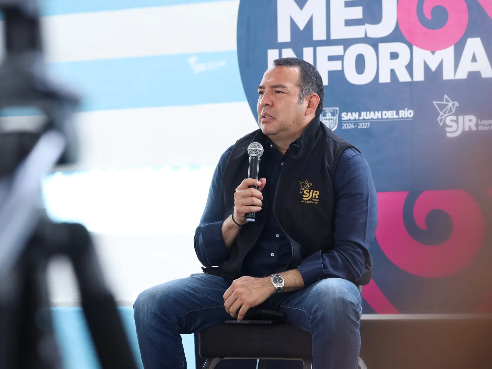 En SJR tenemos claro hacia dónde llevar el desarrollo social de nuestras familias: Roberto Cabrera.