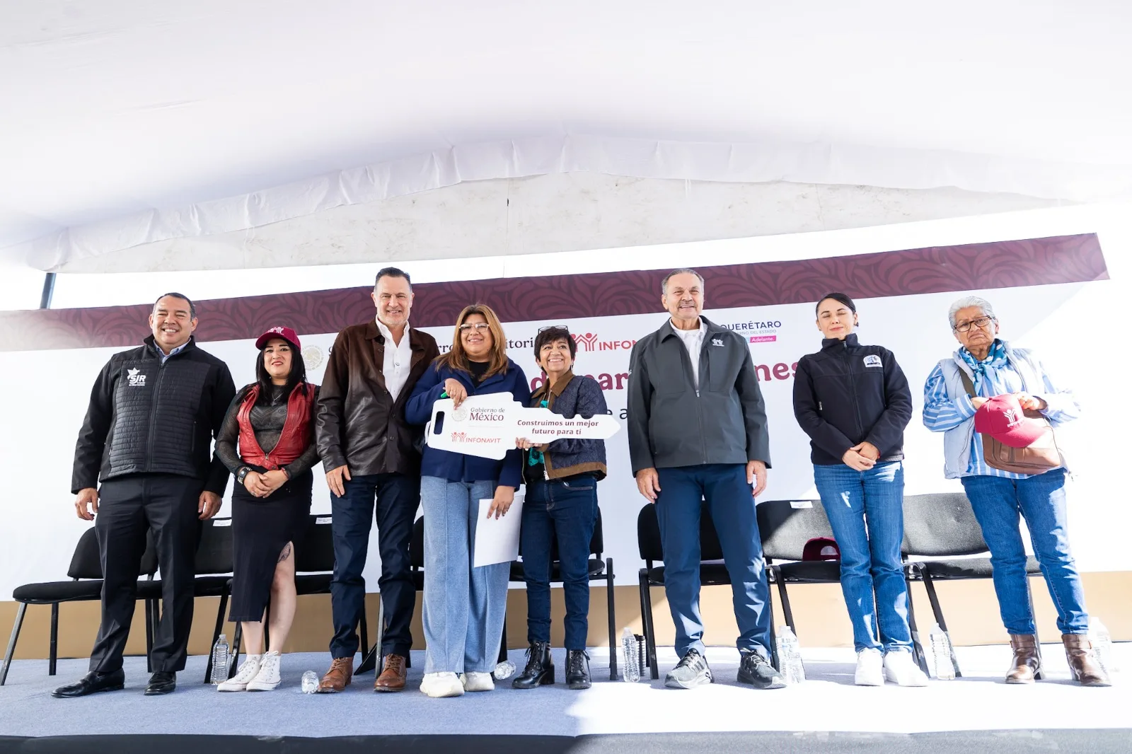 Respaldó Mauricio Kuri política de vivienda de la "4T" en beneficio de Querétaro.