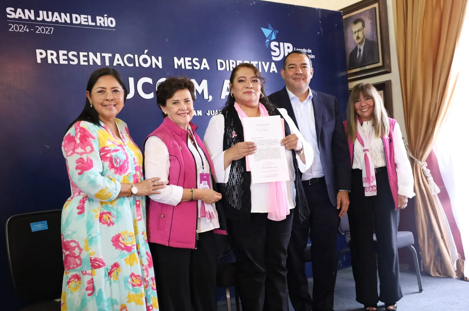 Roberto Cabrera encabeza la Presentación de la Mesa Directiva de MUCCAM Capítulo SJR.