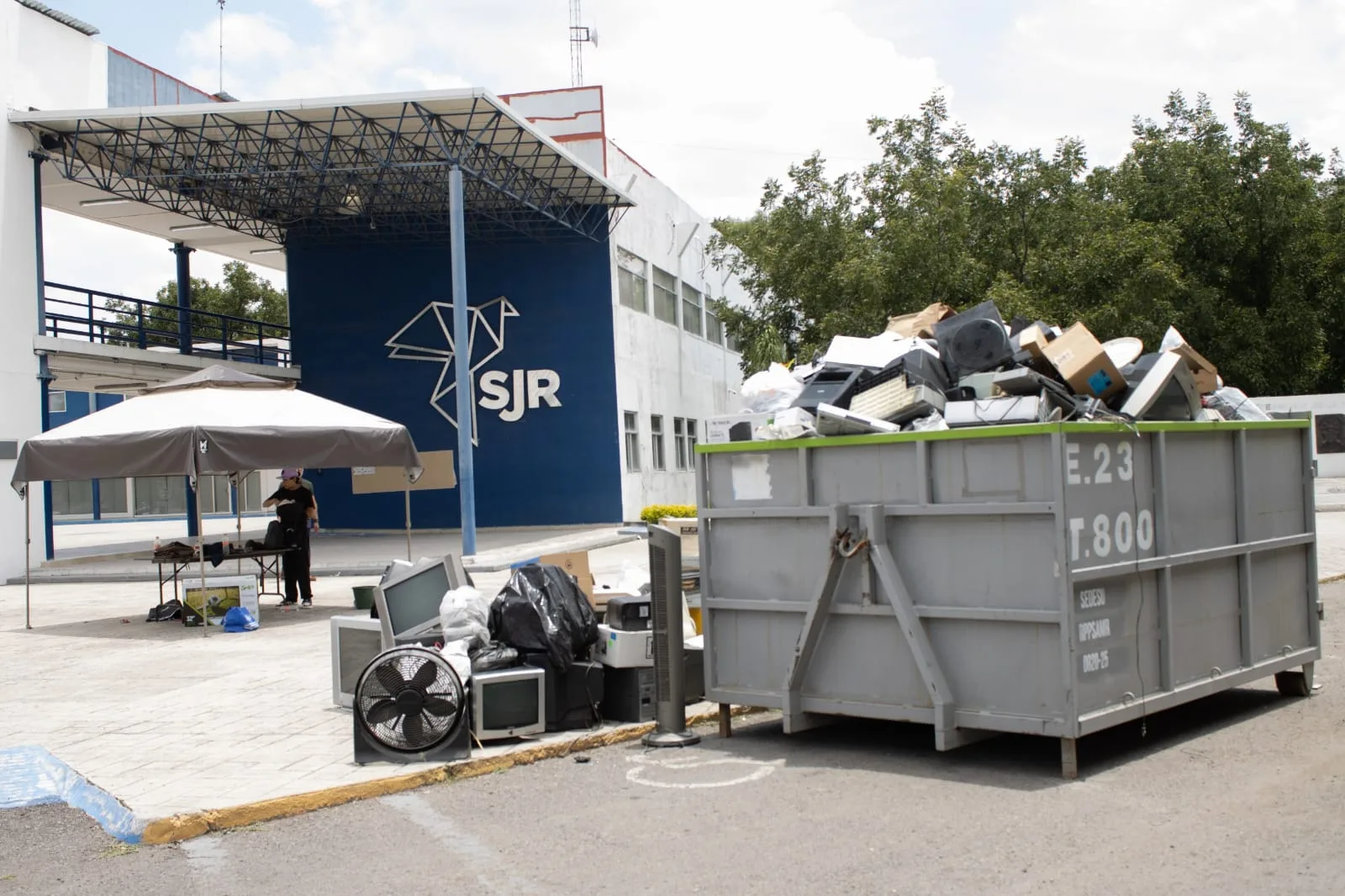 Concluyó Reciclatón con la recolección de más de cuatro contenedores de aparatos electrónicos y 250 kilogramos de PET.