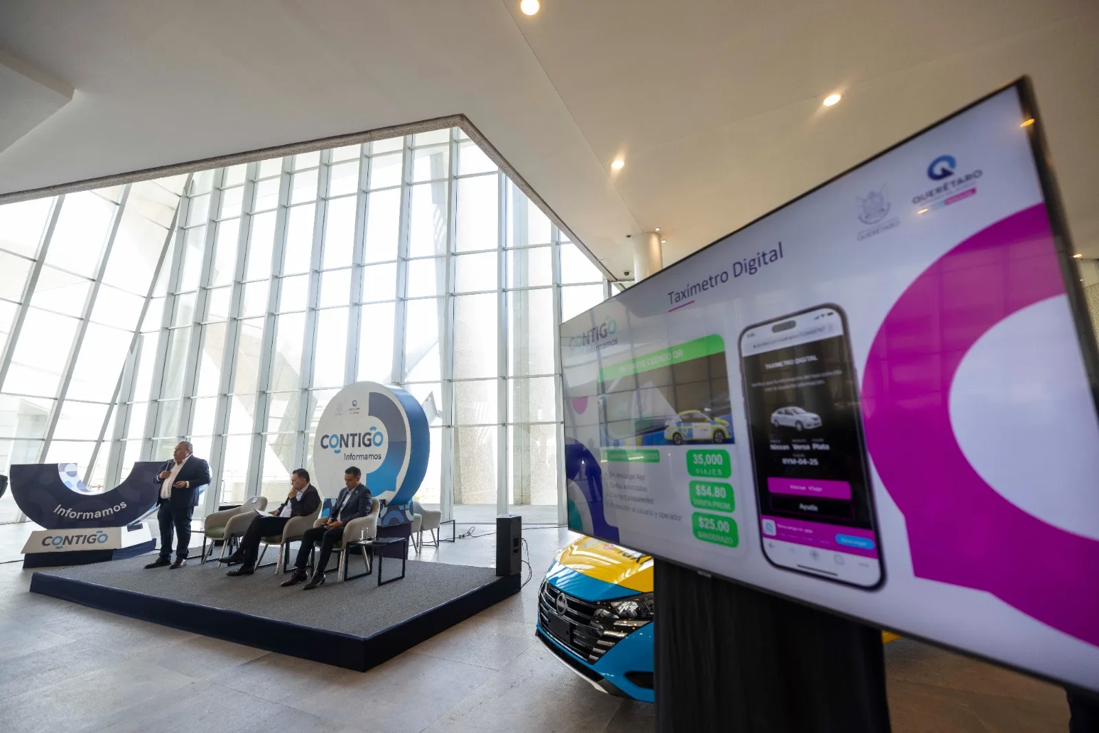 Suma Querétaro nuevas alternativas de traslado con inDrive y 711 concesiones de QroTAXI