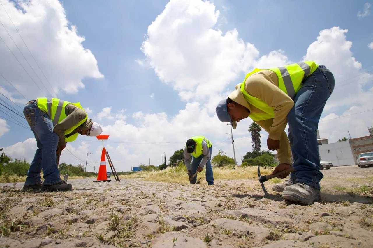Inició rehabilitación de calle Antiguo Camino Nacional con 6.7 mdp de inversión de la actual administración local en SJR.