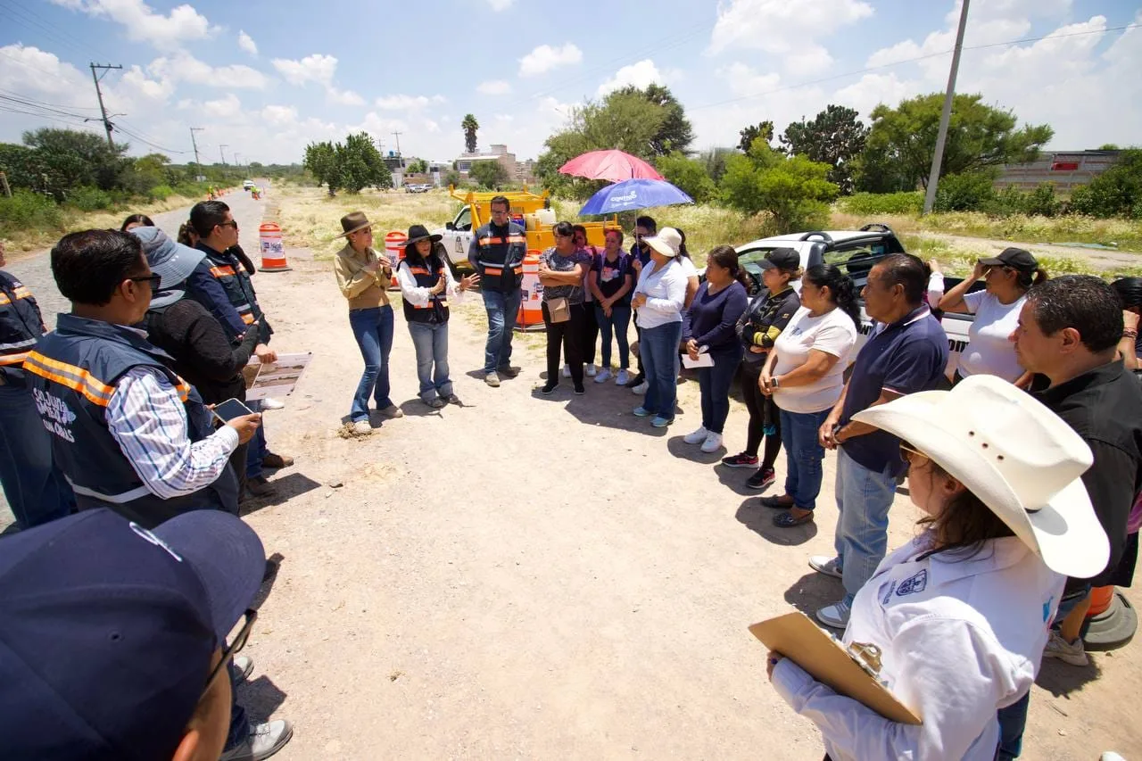 Inició rehabilitación de calle Antiguo Camino Nacional con 6.7 mdp de inversión de la actual administración local en SJR.