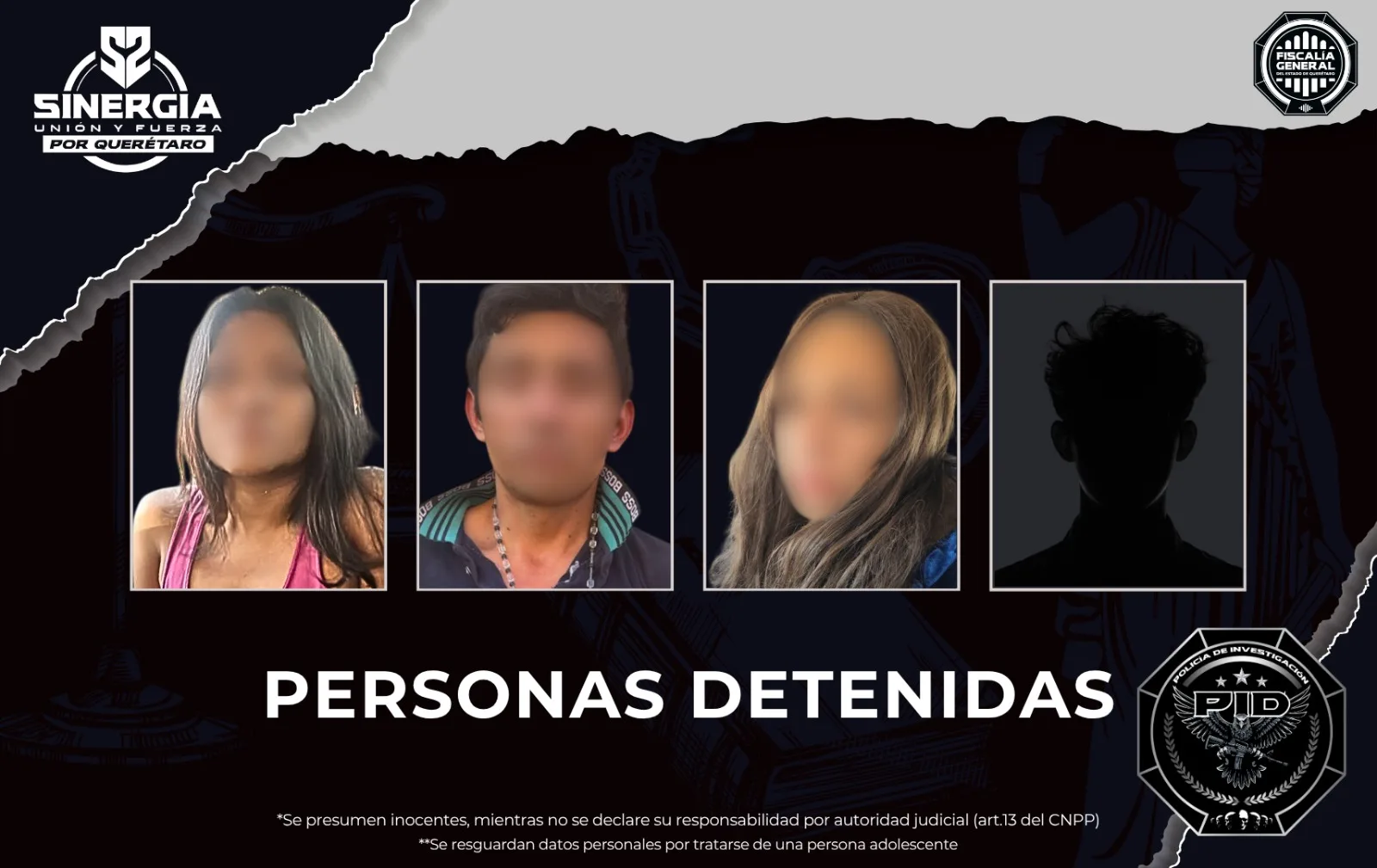 ¡Aunque usted no lo crea!  Más 8 mil 700 dosis de droga decomisada en SJR;  hay 4 detenidos.