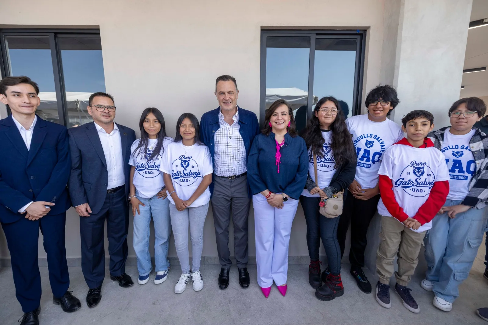 Inaugura Gobernador nuevo edificio de la Escuela de Bachilleres de la UAQ, Campus Aeropuerto