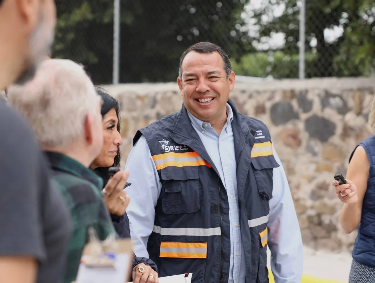 Supervisa Roberto Cabrera rehabilitación de la calle Rafael Ayala en el Centro de SJR donde se invierten 2.3 mdp.