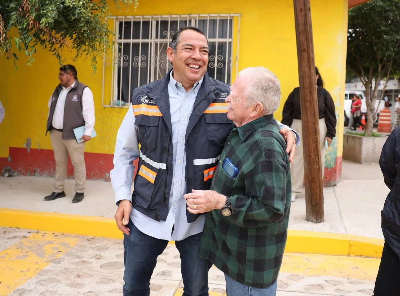 Supervisa Roberto Cabrera rehabilitación de la calle Rafael Ayala en el Centro de SJR donde se invierten 2.3 mdp.