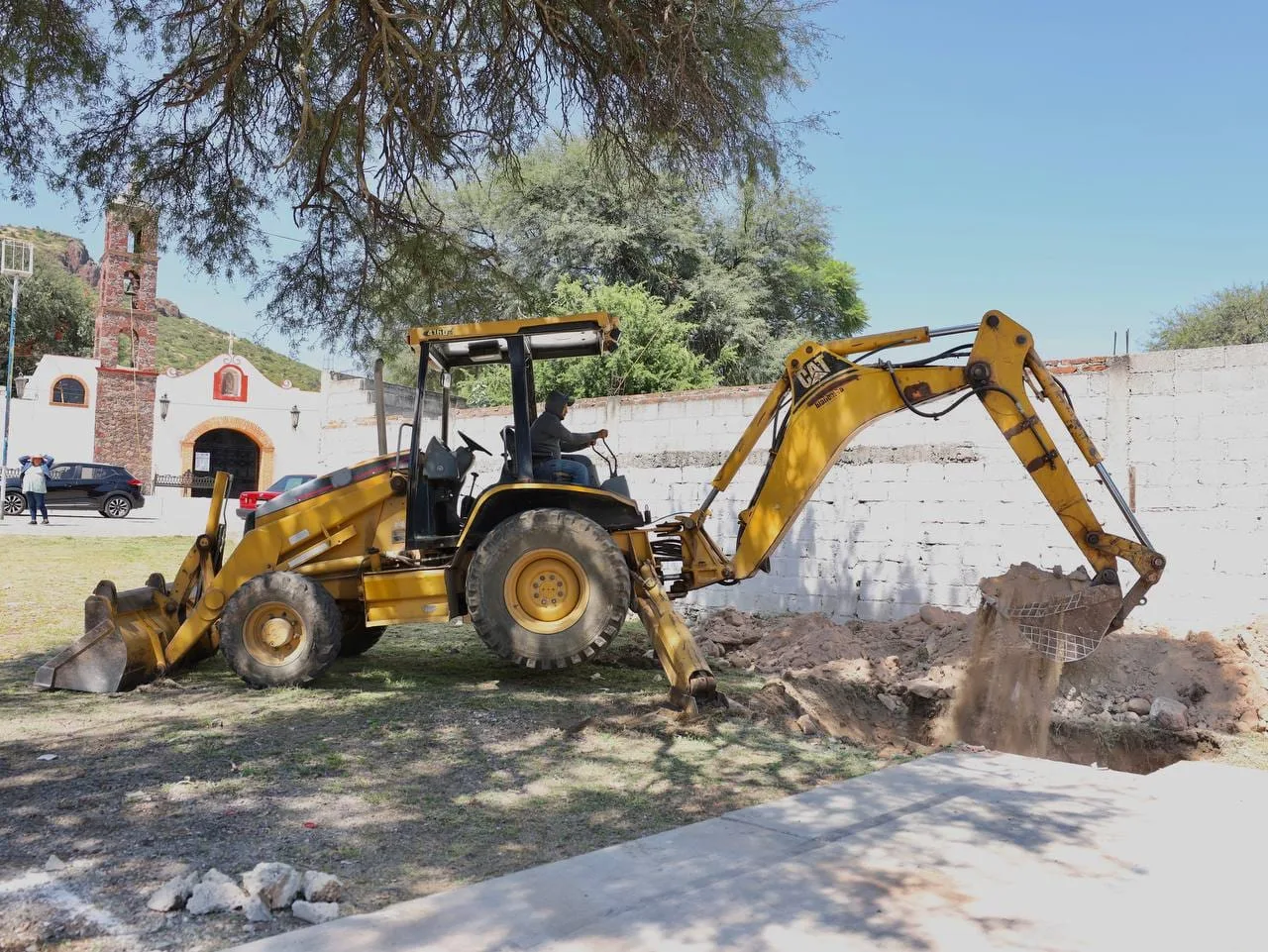Construye Gobierno Municipal de SJR techumbre en Casa Blanca con más de 1.6 mdp de inversión.