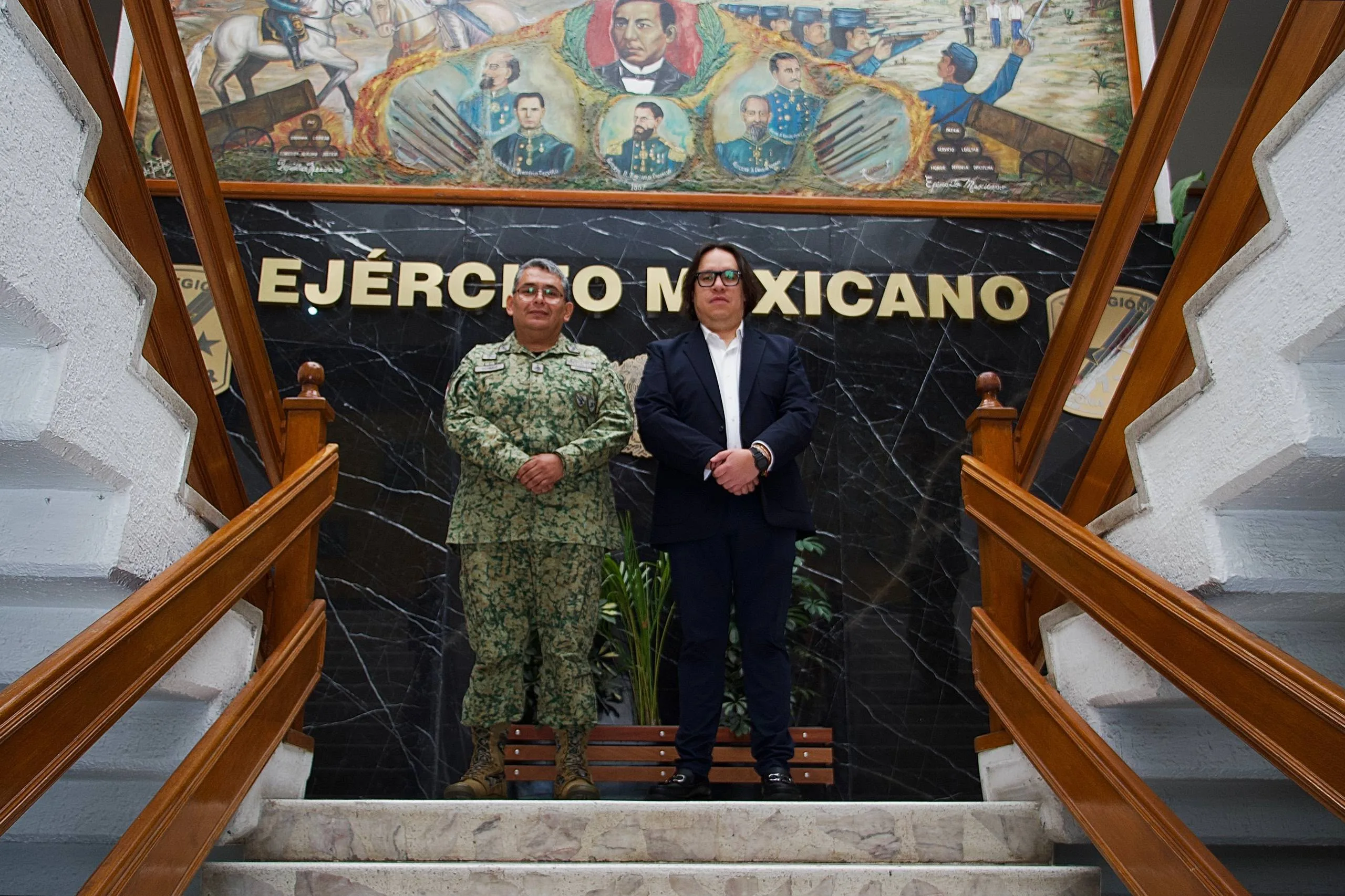 Fiscal General se reunió con General Brigadier de Estado Mayor; comandante interino de la 17 Zona Militar.