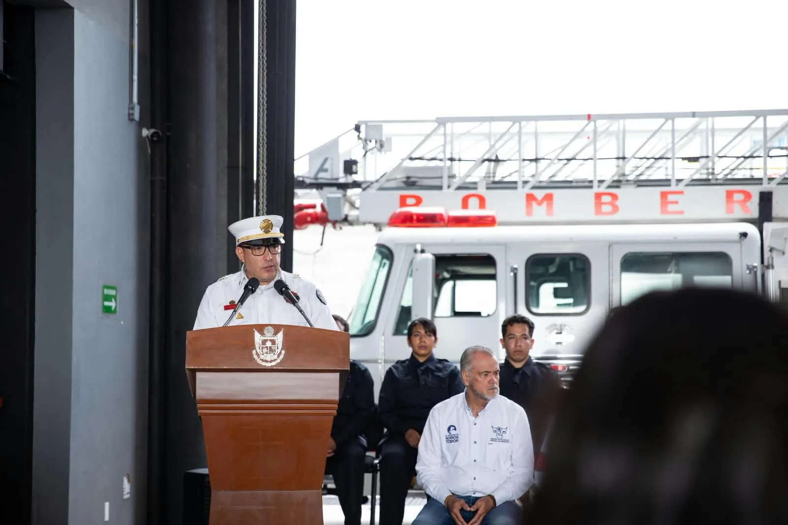 Gobernador Kuri conmemoró; Día Nacional del Bombero, en SJR