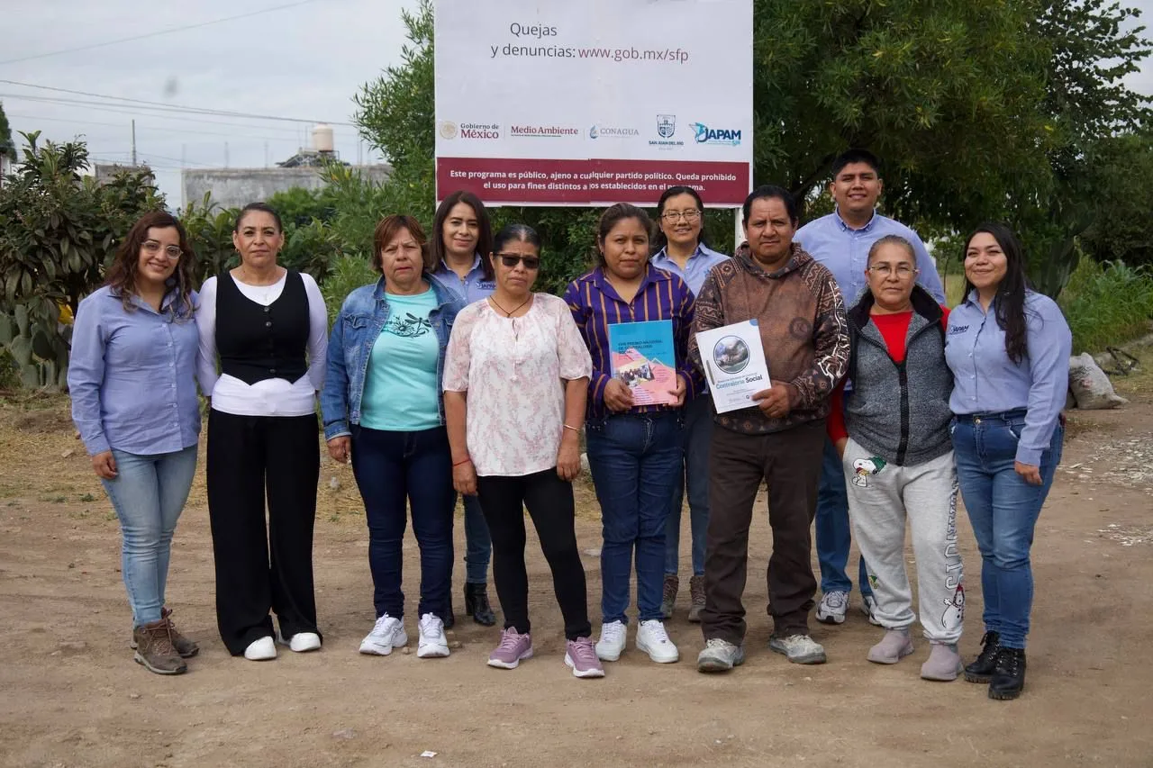 Obtiene SJR por segundo año consecutivo Premio Nacional de Contraloría Social; por obra de la JAPAM