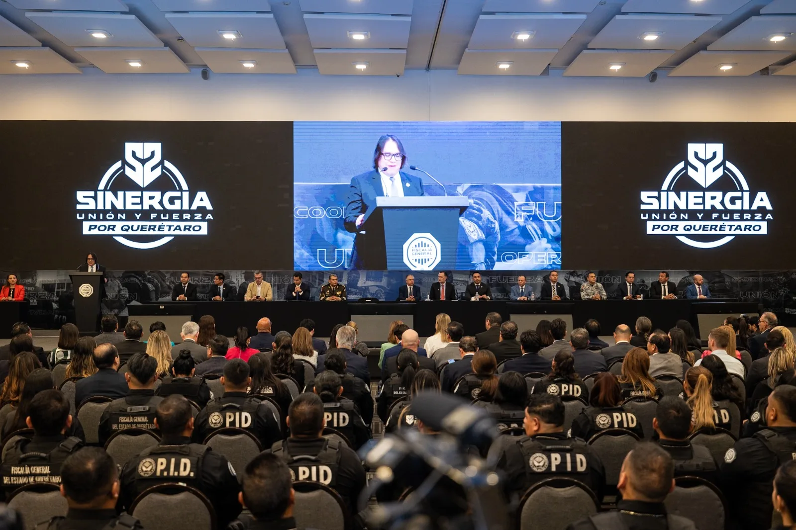 Atestiguó el Gobernador Kuri presentación de avances de la estrategia Sinergia por Querétaro