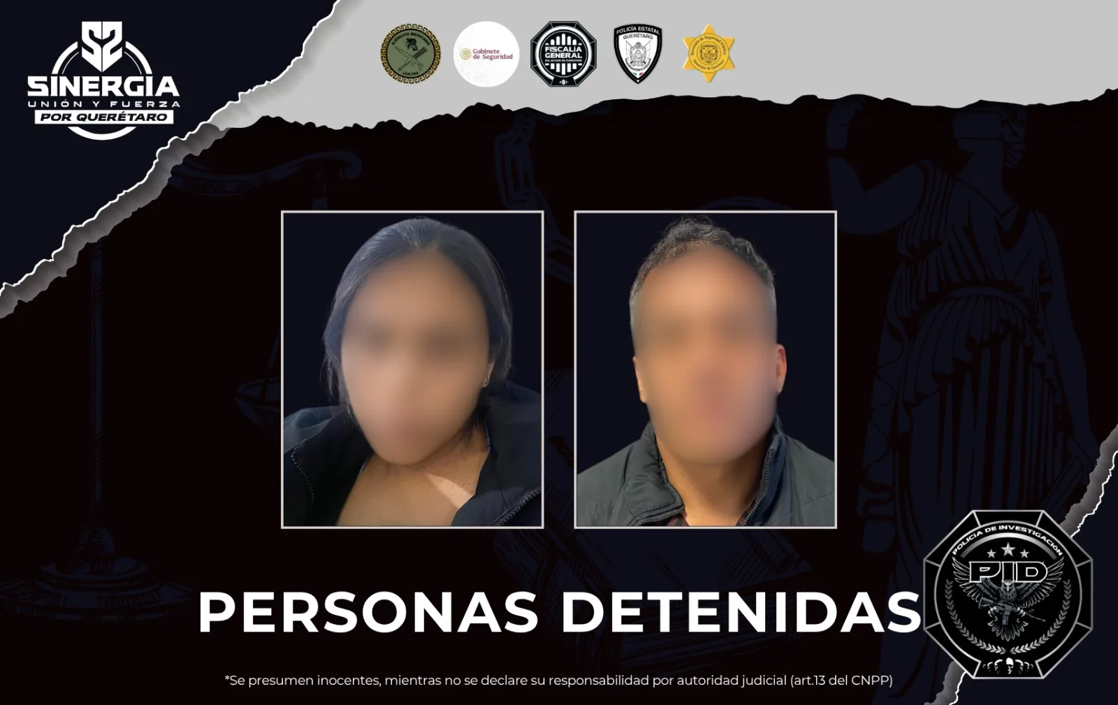Cateos en Querétaro Capital y SJR dejan dos personas detenidas.