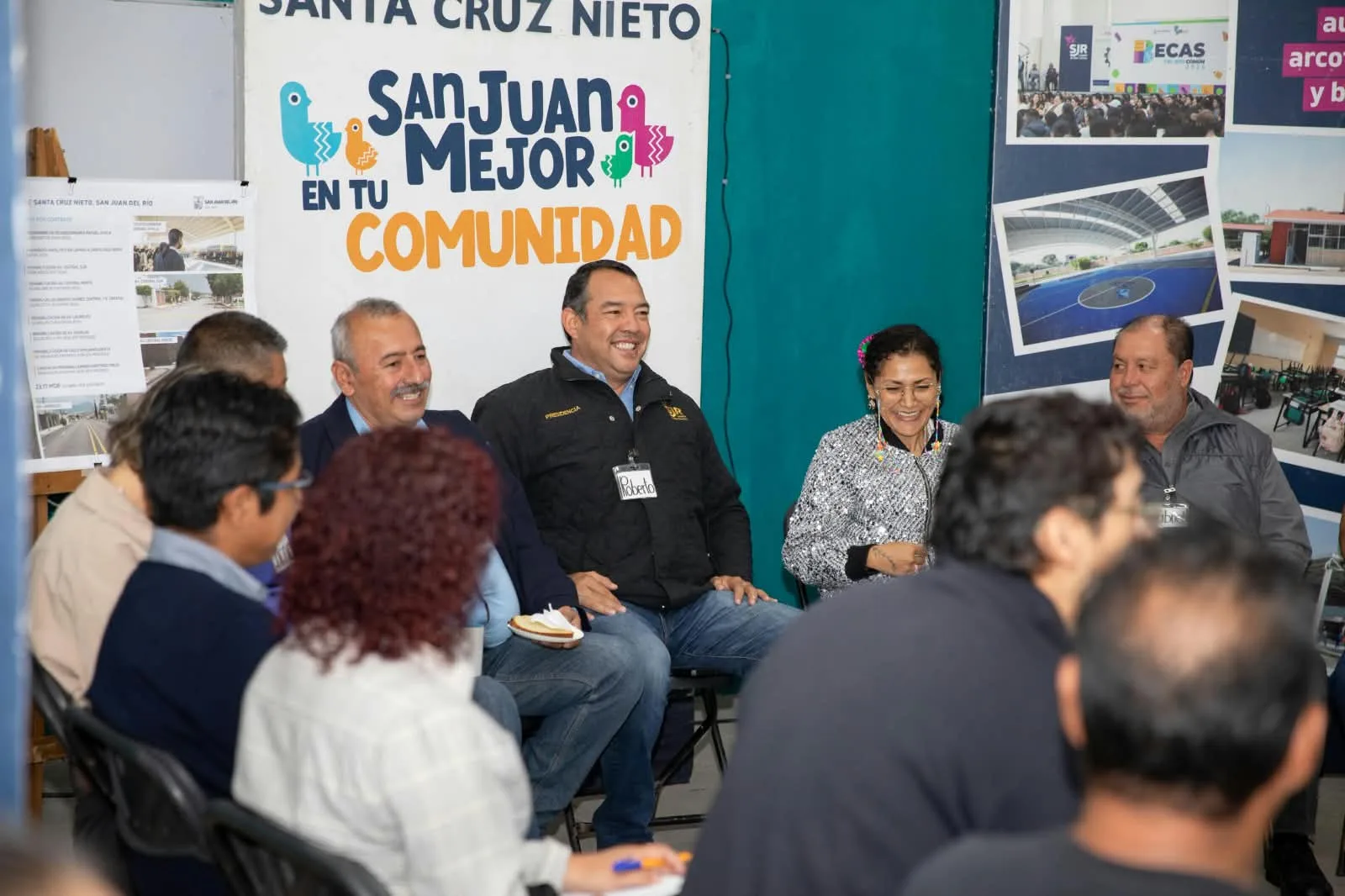 Santa Cruz Nieto recibió jornada de atención ciudadana y de trabajo en beneficio de las familias Sanjuanenses
