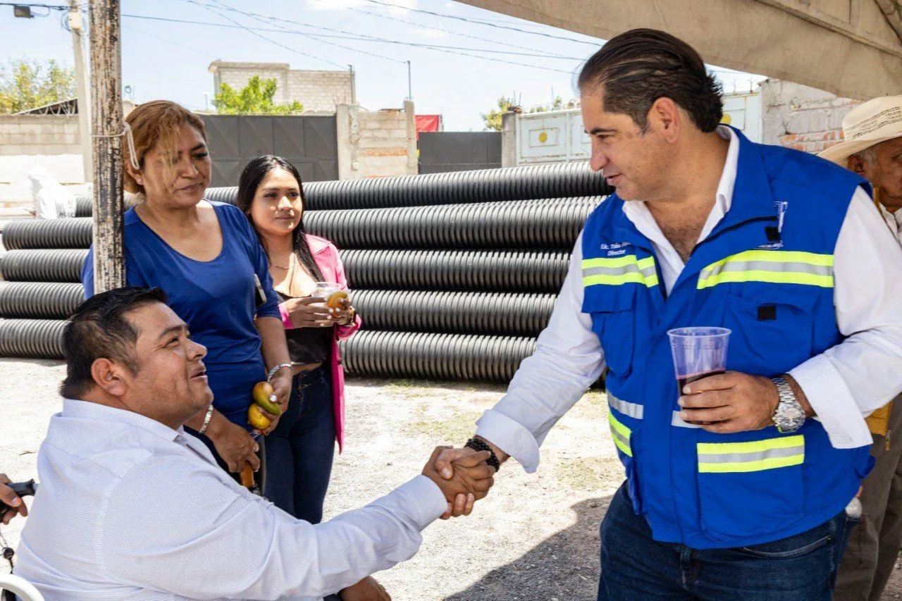 JAPAM y CONAGUA arrancan importante obra para SJR; con la construcción de subcolector sanitario en Loma Linda.