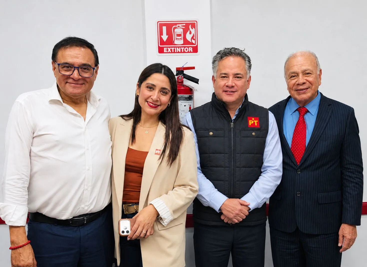 El PT Nacional cierra filas con Querétaro: Valeria Flores y Santiago Nieto fortalecen ruta de la 4T.