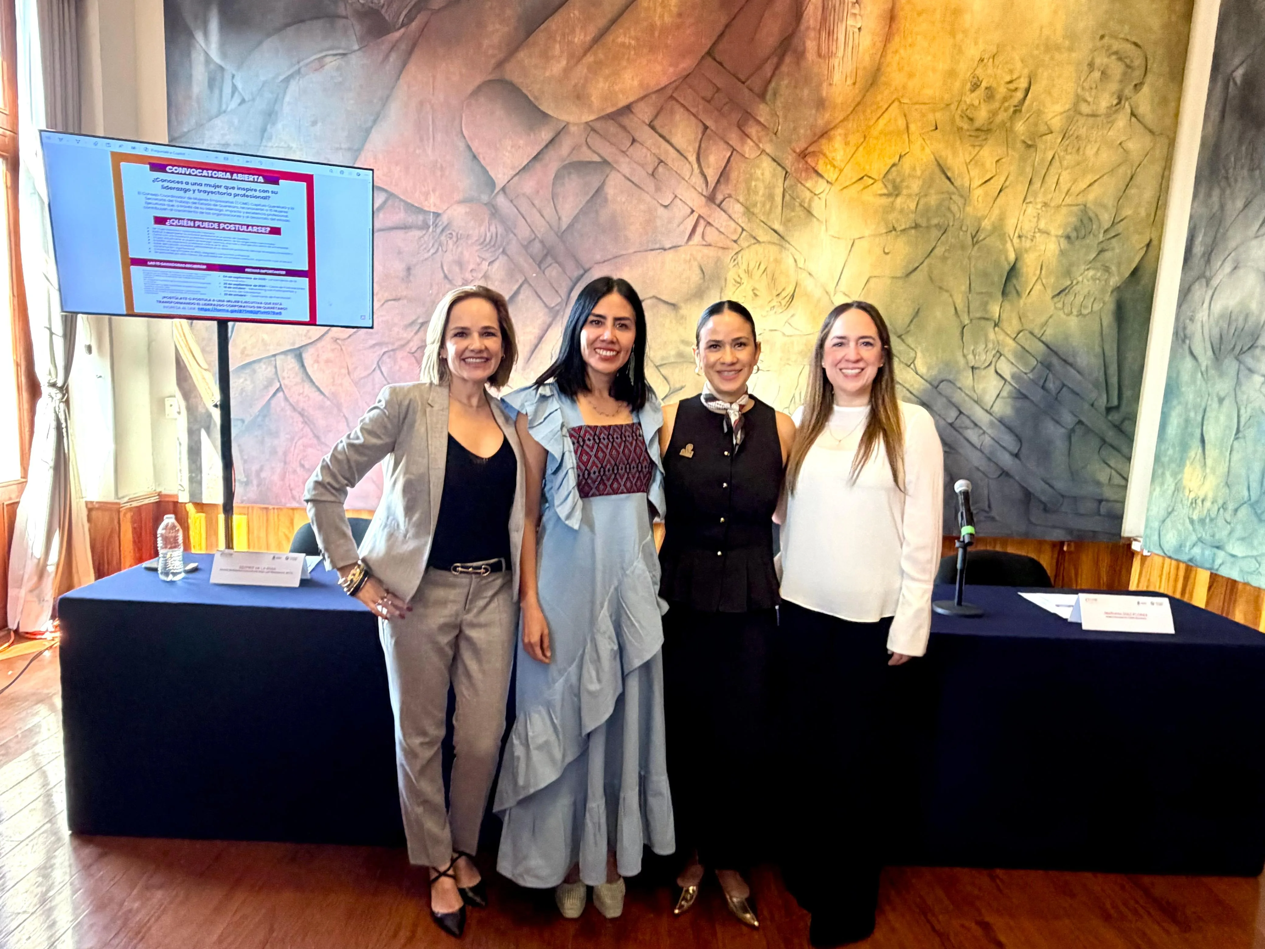 Secretaría del Trabajo organiza "The Fifteen" para reconocer el liderazgo de las mujeres en Querétaro.