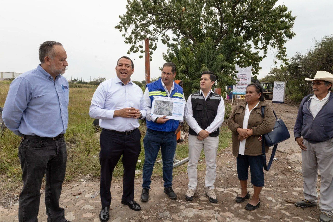 JAPAM y CONAGUA supervisan obras hidráulicas por más de 29 millones de pesos en Cerro Gordo y Solares Banthí.