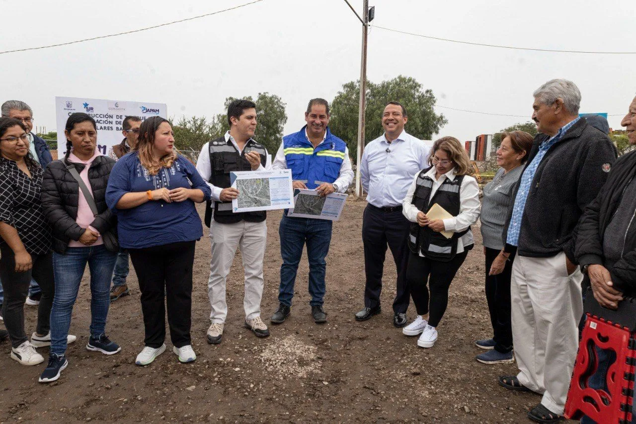 JAPAM y CONAGUA supervisan obras hidráulicas por más de 29 millones de pesos en Cerro Gordo y Solares Banthí.