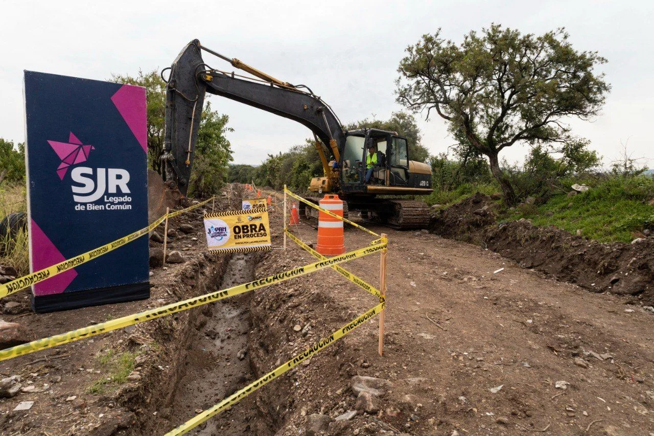 JAPAM y CONAGUA supervisan obras hidráulicas por más de 29 millones de pesos en Cerro Gordo y Solares Banthí.