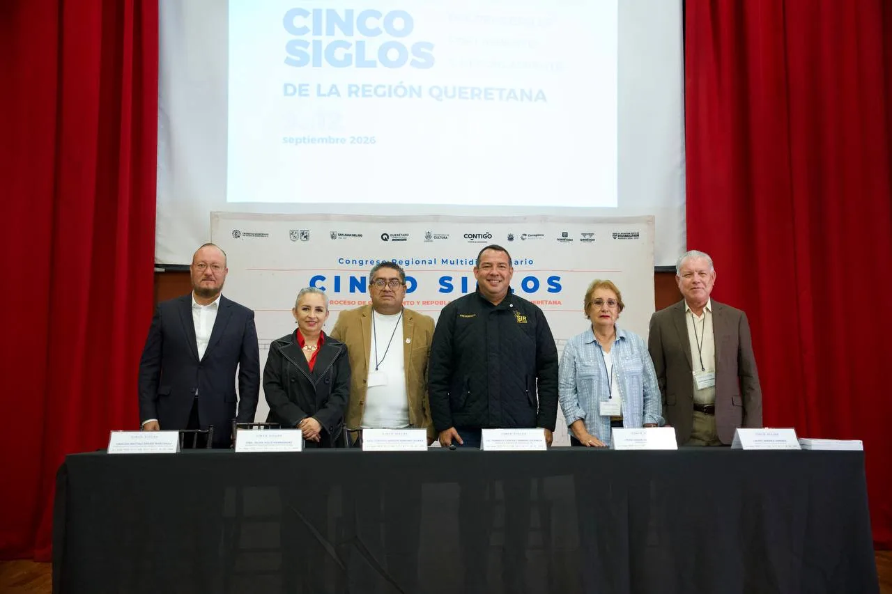 Arranca en SJR el “Congreso Cinco Siglos del Proceso de Poblamiento y Repoblamiento de la Región Queretana”.