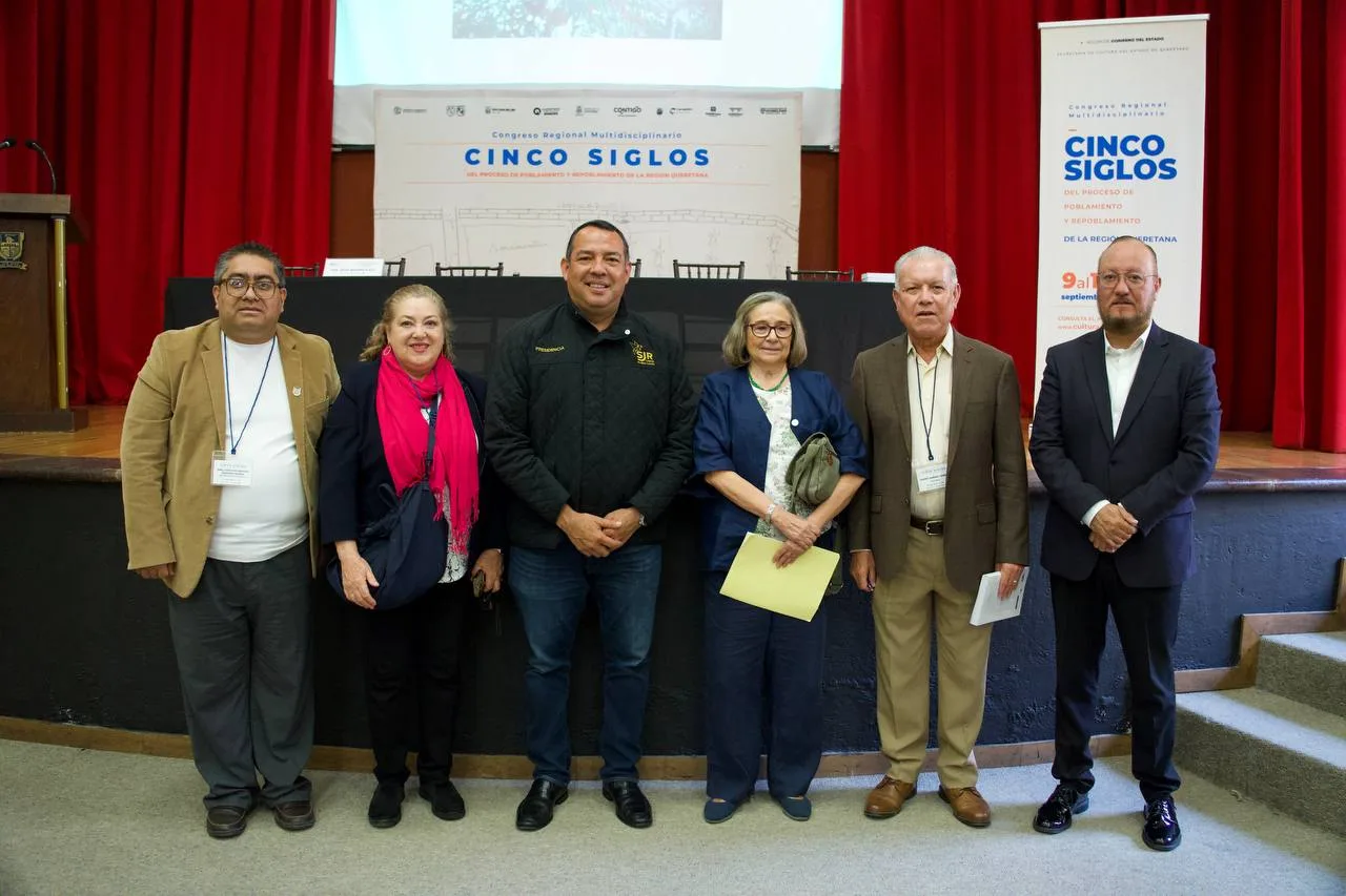 Arranca en SJR el “Congreso Cinco Siglos del Proceso de Poblamiento y Repoblamiento de la Región Queretana”.