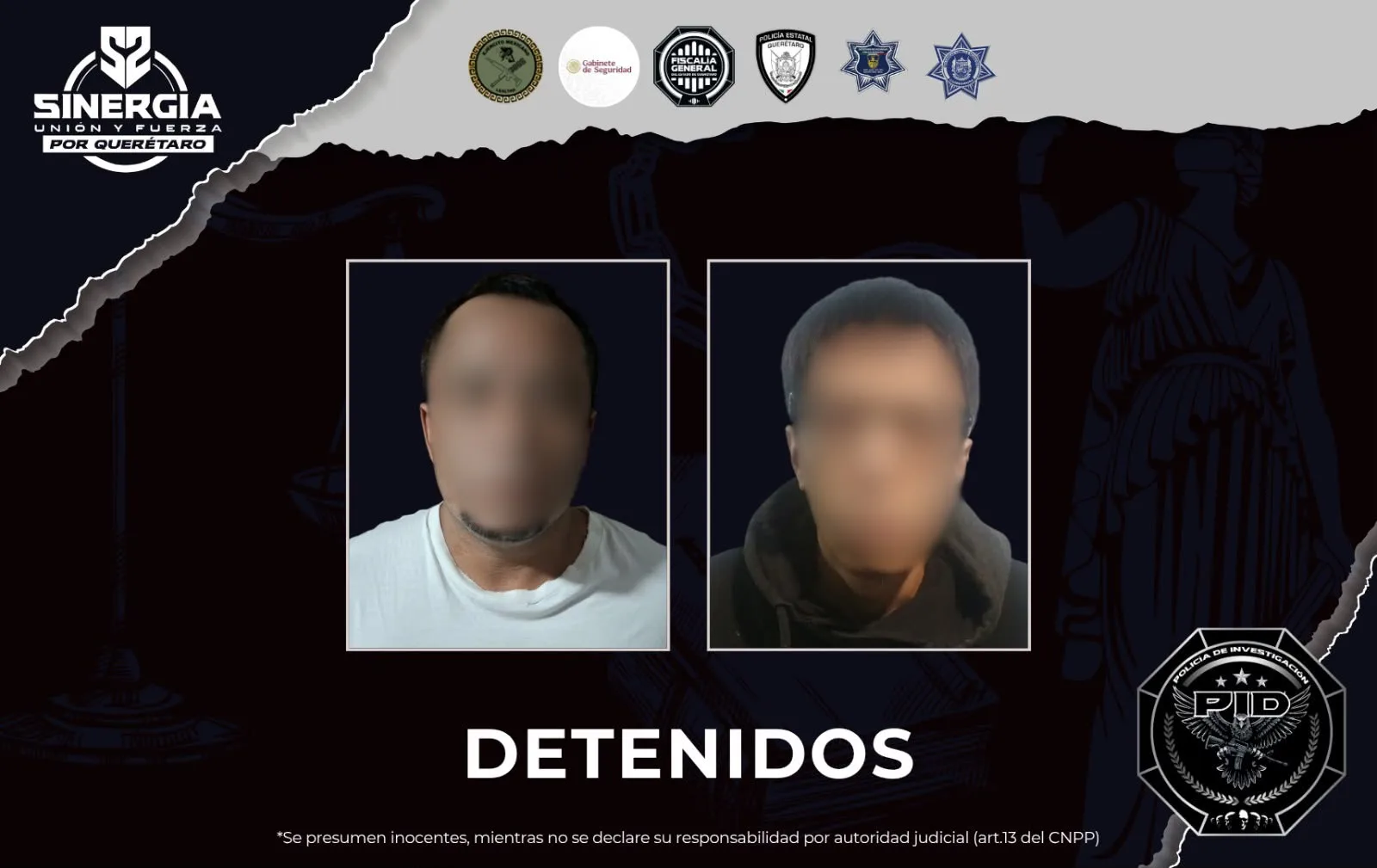 Cateos por narcoticos y trata de de personas en Querétaro, Corregidora y SJR; dejan 2 detenidos.