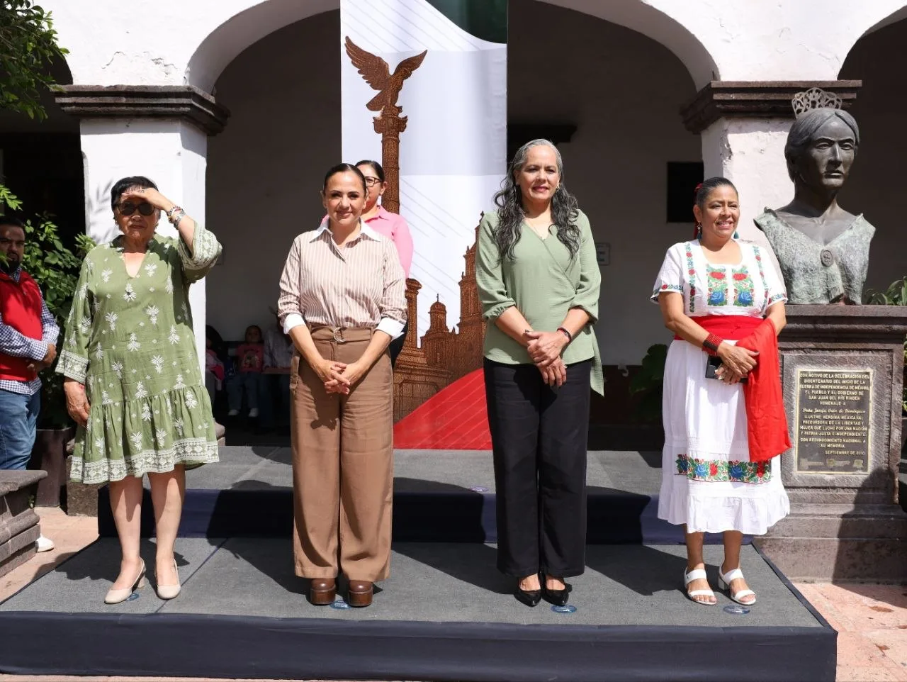 SJR conmemoró participación de Doña Josefa Ortiz de Domínguez en la Independencia de México.