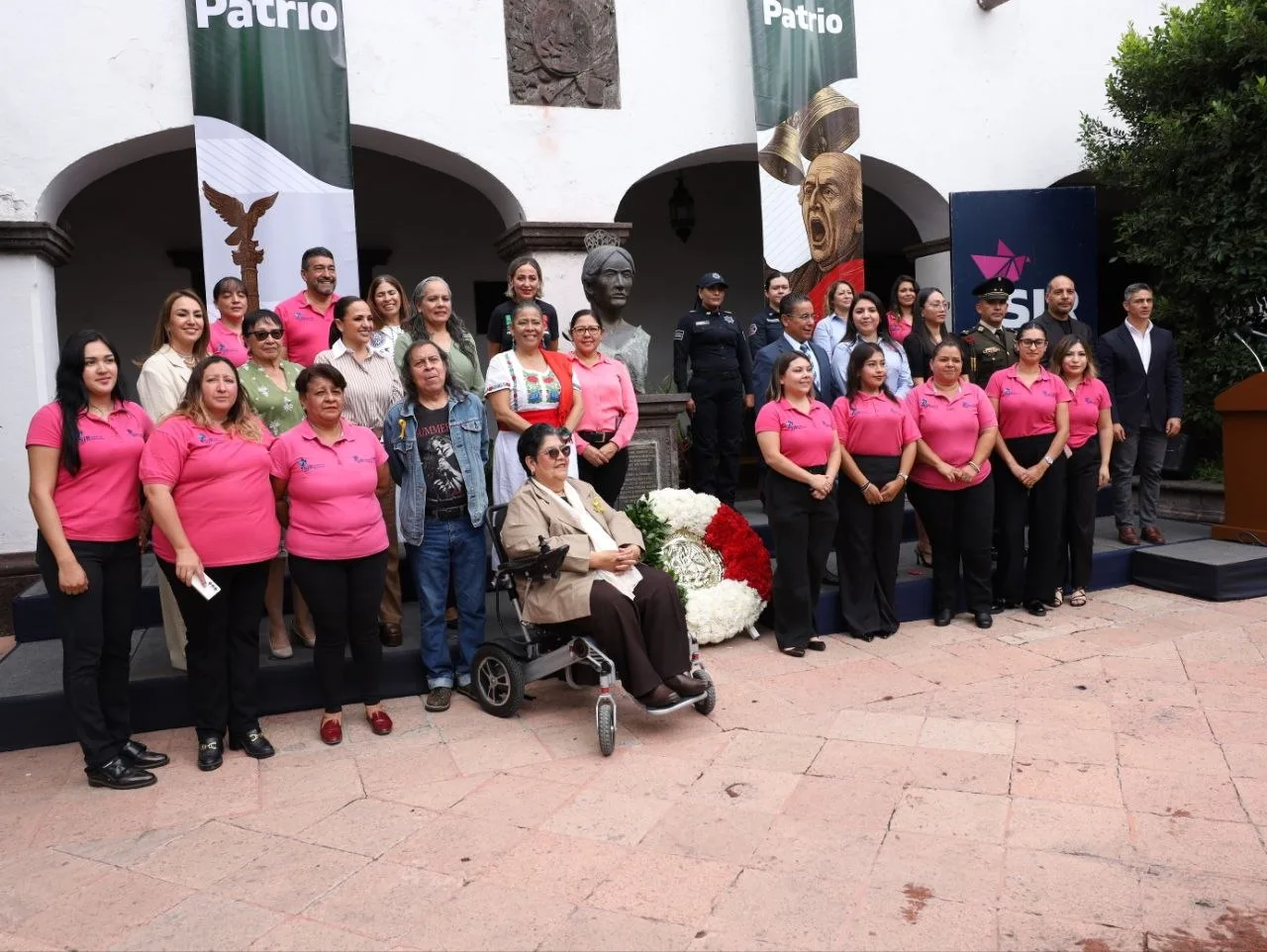 SJR conmemoró participación de Doña Josefa Ortiz de Domínguez en la Independencia de México.