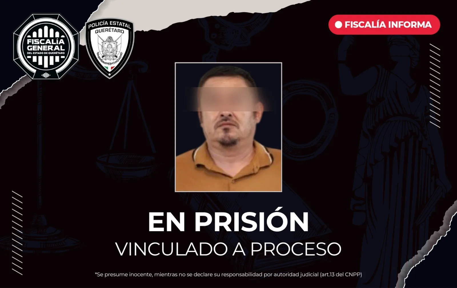 En prisión por robo a comercio en la Capital Queretana.