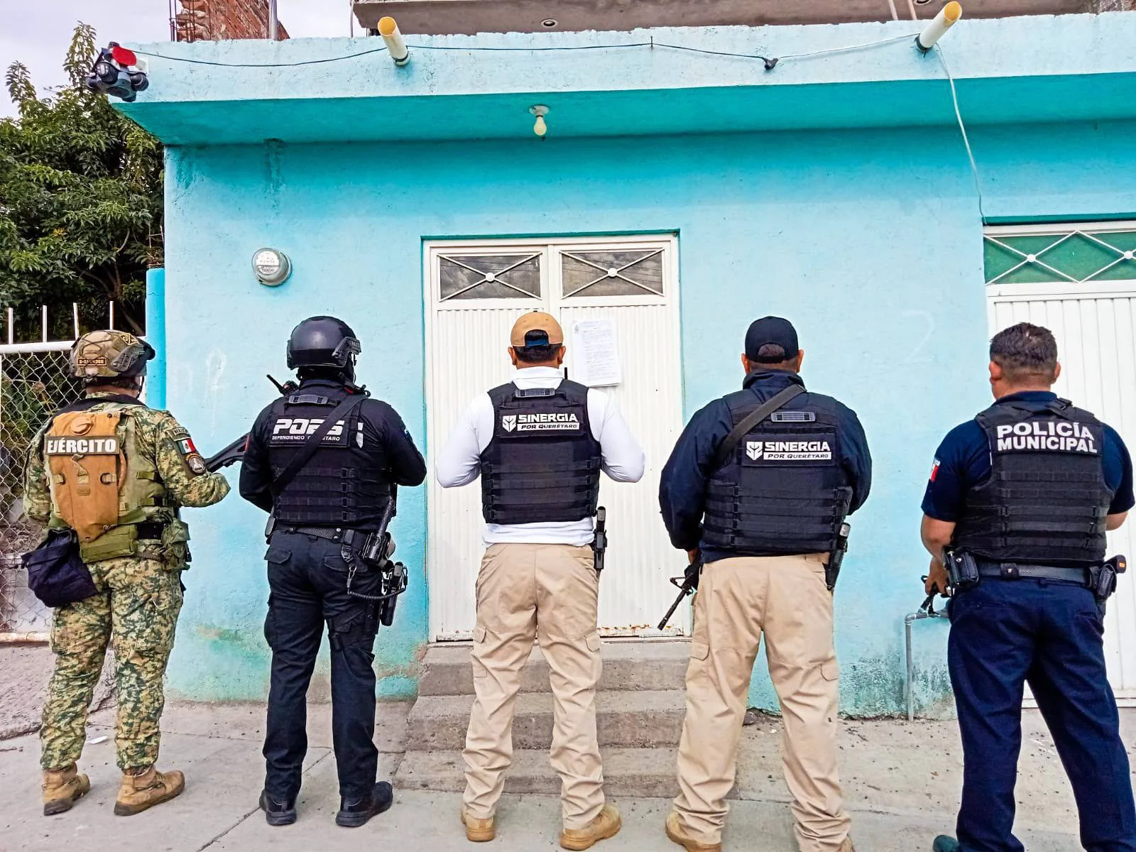 Cateos por investigación de lesiones dolosas en Santa Rosa Jauregui y Juriquilla.