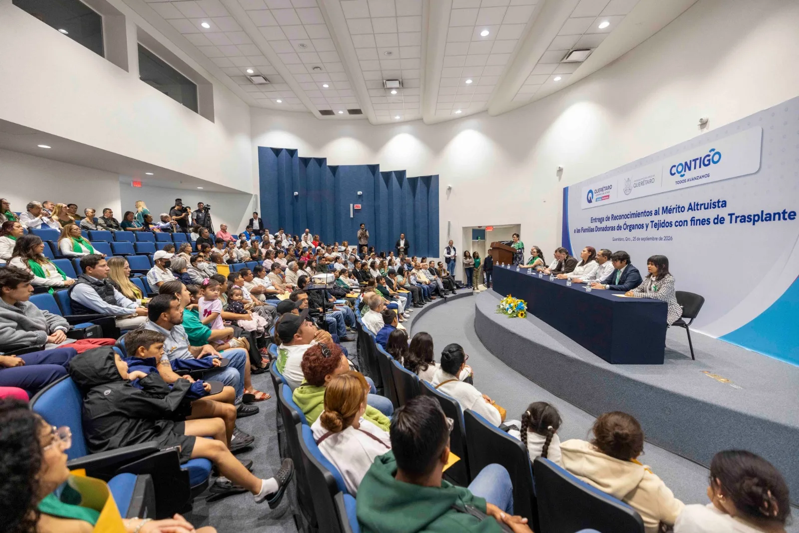 Distingue Gobernador Kuri mérito altruista de las familias donadoras de órganos