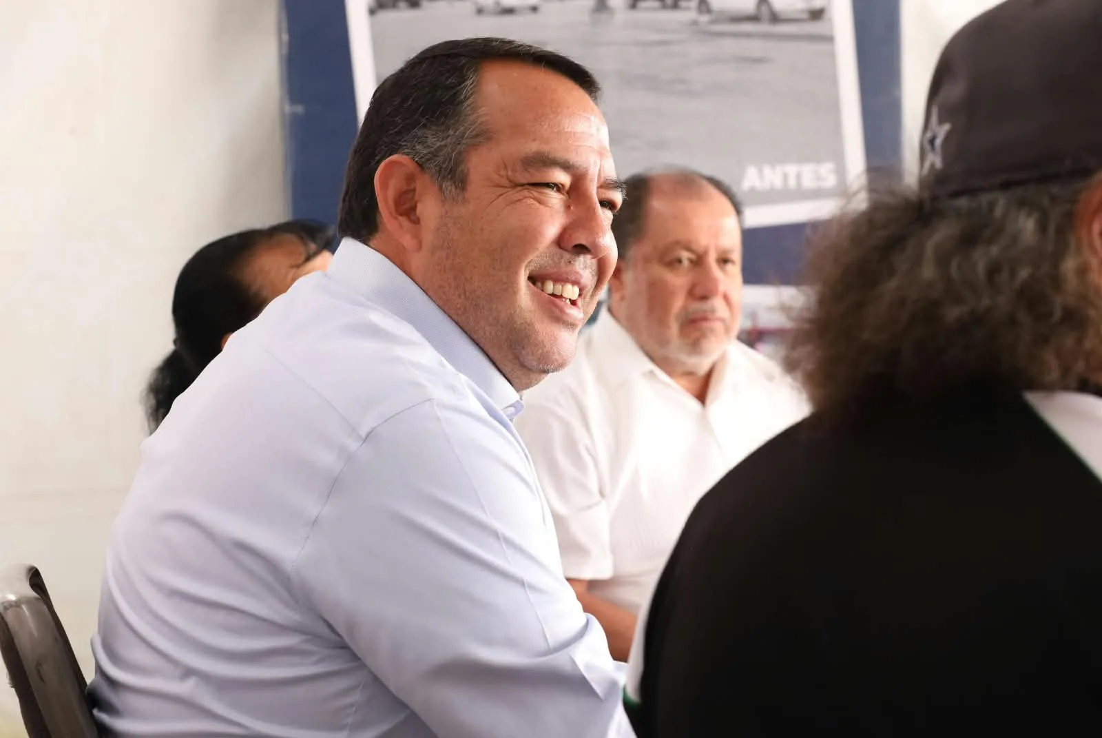 Roberto Cabrera da a conocer los trabajos realizados para el abasto de agua potable y drenaje realizados en el último año.
